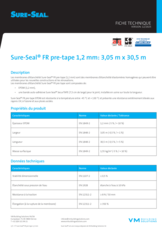 Sure-Seal pre-tape 1,2 mm - FT